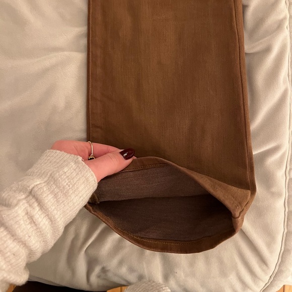 Pistola Coated Leather Flare Jeans - Picture 3 of 8